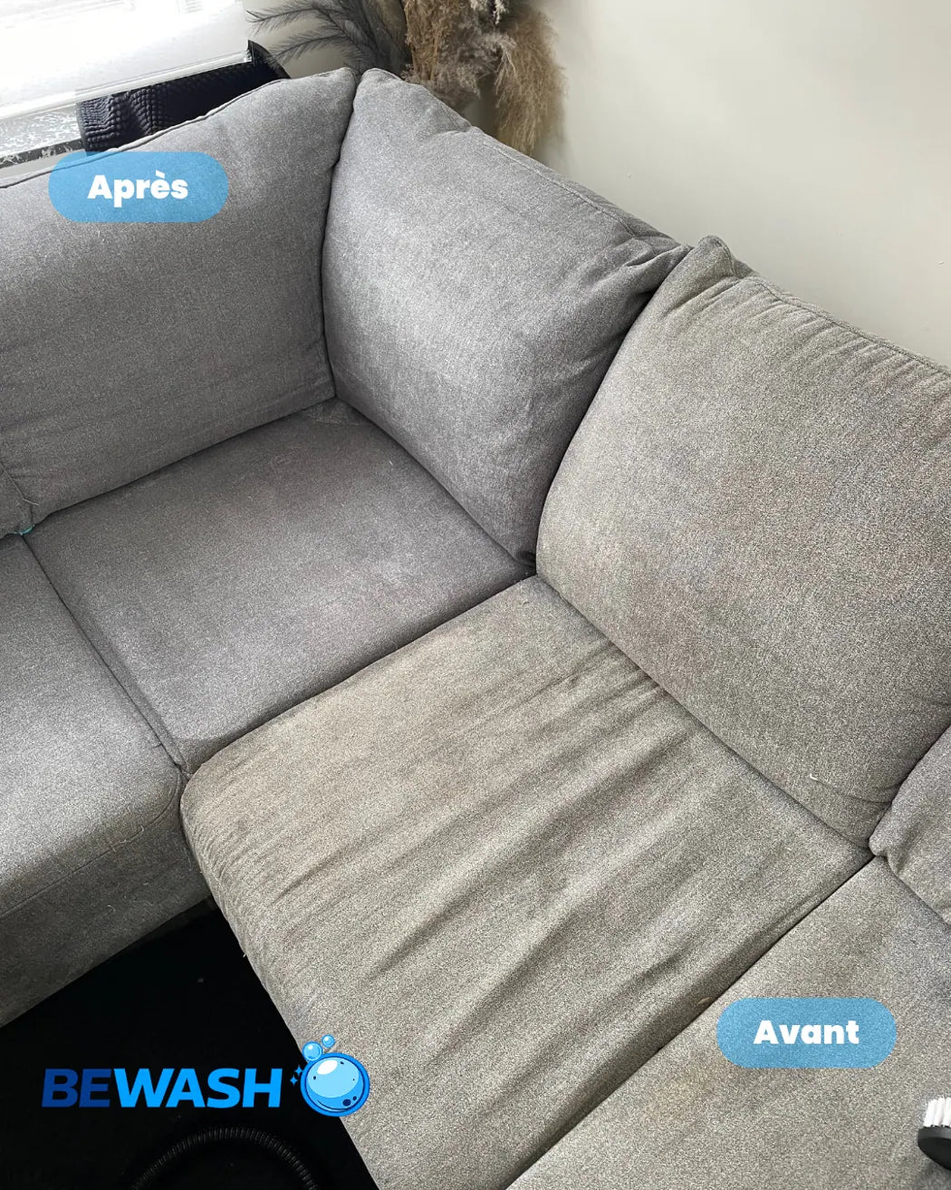 Réalisation BEWASH, nettoyage de canapé, photo 11