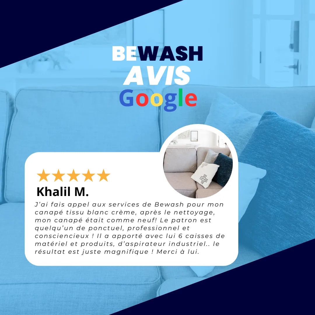 Avis client BEWASH — Khalil M.