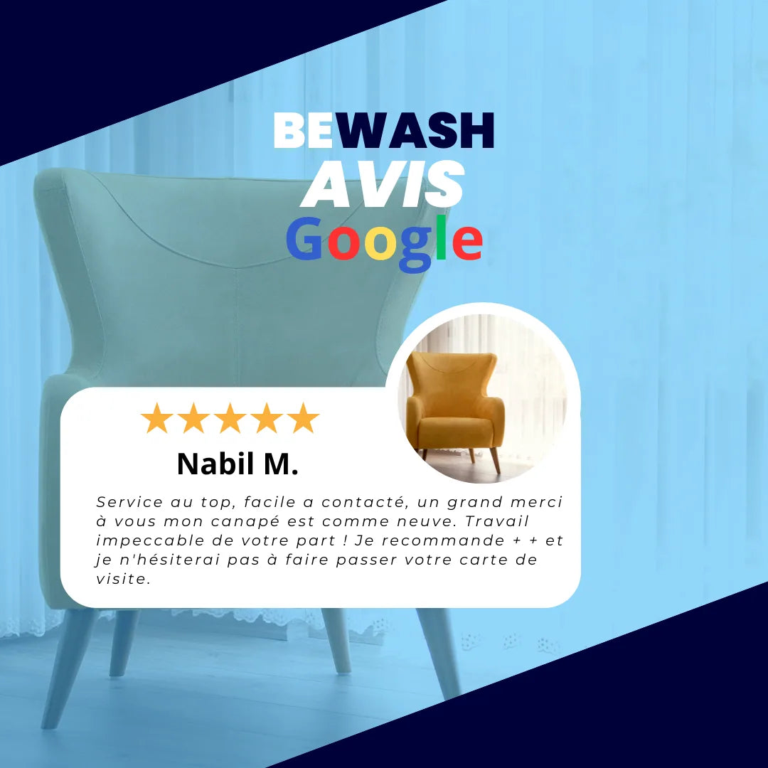 Avis client BEWASH — Nabil M.